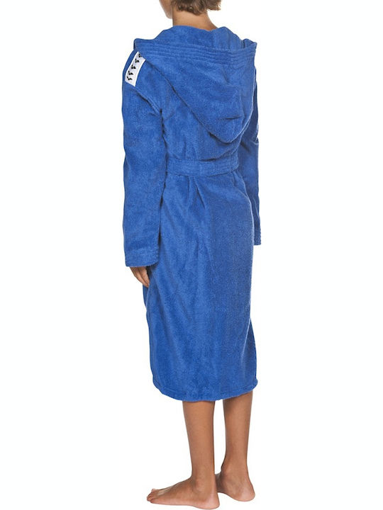 Arena Core Soft 002015-721 Kids Swimming Bathrobe Blue