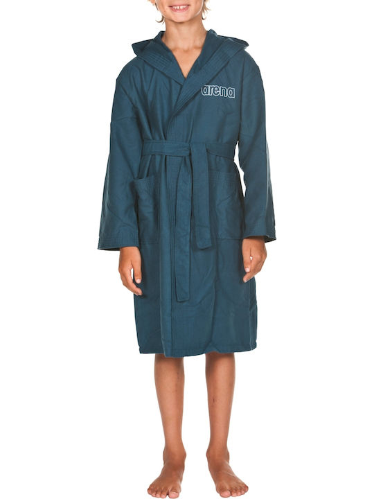 Arena Zeal 000925-701 Kids Swimming Bathrobe Blue