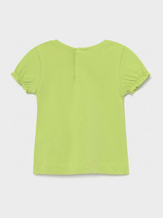 Mayoral Kids Blouse Short Sleeve Green