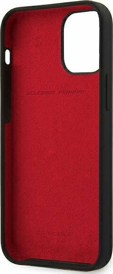Ferrari On Track Silicone Back Cover Σιλικόνης Μαύρο (iPhone 12 mini)