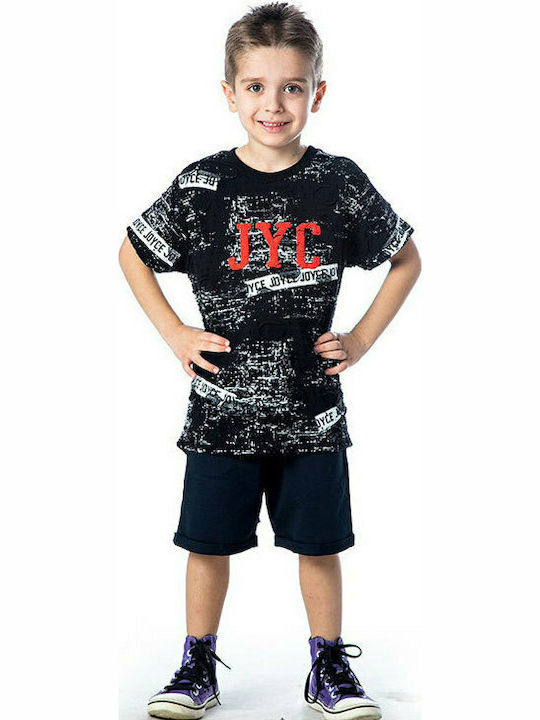 Joyce Kids Blouse Short Sleeve Black