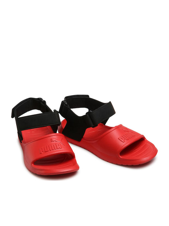 PUMA Divecat Rote Kindersandalen