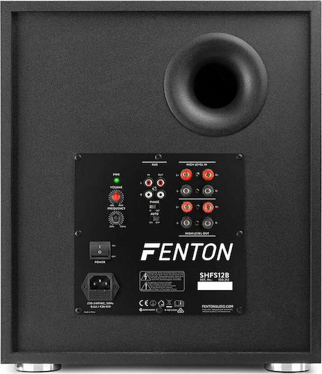 Fenton SHFS12B 100.312 Αυτοενισχυόμενο Subwoofer PA 400W 12" 44.5x44x37.5εκ.