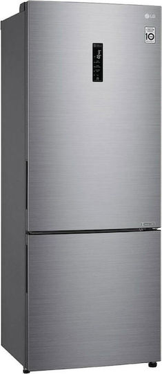 LG Ψυγειοκαταψύκτης 462lt Total NoFrost Υ185xΠ70xΒ70εκ. Inox GBB566PZHMN