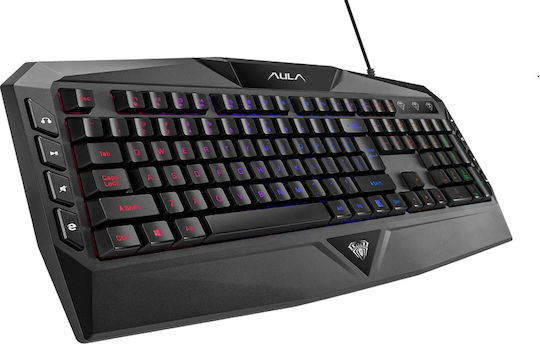 Aula Madfire Gaming Tastatură cu iluminare RGB (Engleză US)