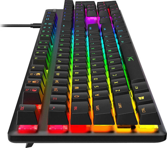 HyperX Alloy Origins Gaming Mechanical Keyboard with HyperX Blue Switches and RGB Lighting English US