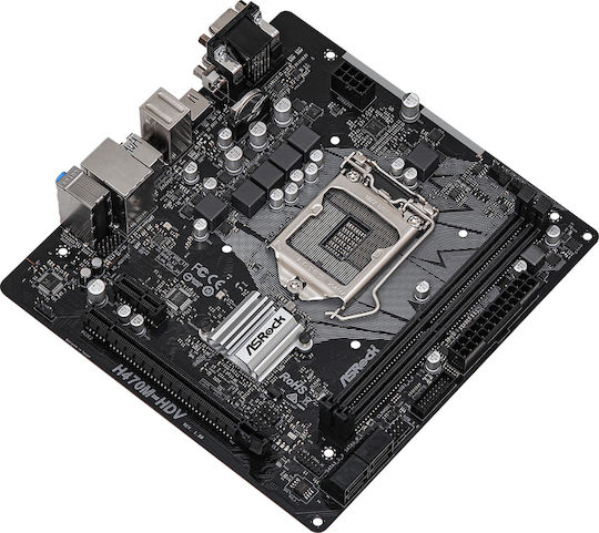 ASRock H470M-HDV Motherboard Micro ATX με Intel 1200 Socket 90-MXBG50-A0UAYZ