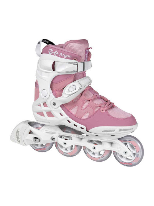 Powerslide Argon Rose 80 Inline Rollers Rosa Erwachsene/Kinder