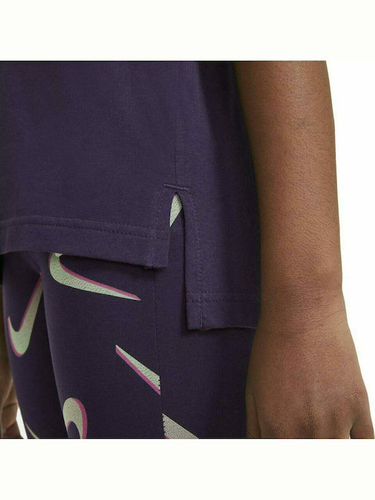 Kids' T-shirt Purple