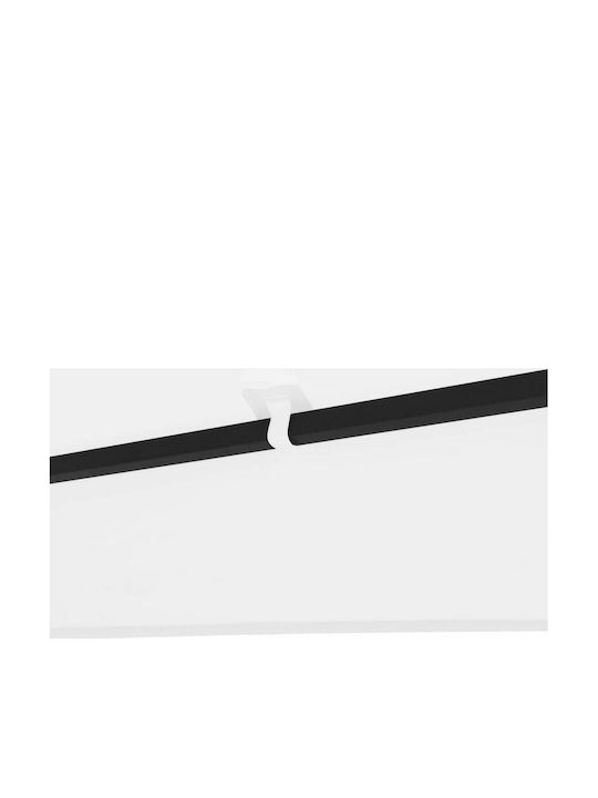 vidaXL Беседка Градина Бял 3.23x2.75м