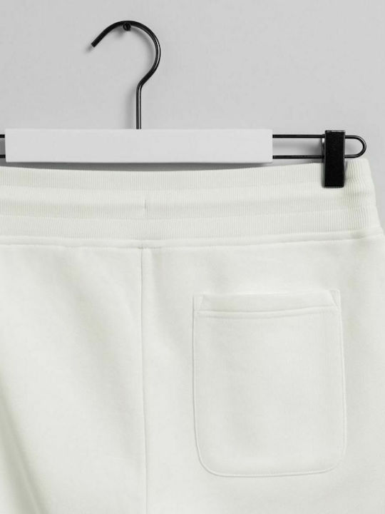 Men's Athletic Shorts White