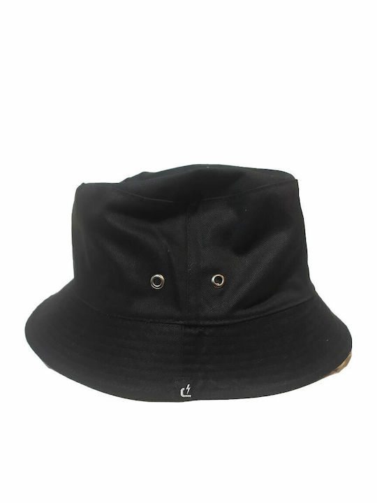 Emerson Fabric Men's Hat Bucket Style Khaki / Black