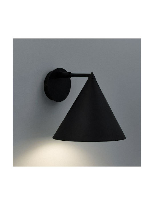 Am.Pm Moke Classic Lamp Wall with Socket E14 Black 21cm