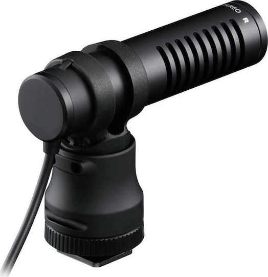 Canon DM-E100 Electret Μικρόφωνο 3.5mm Shock Mounted για Κάμερα