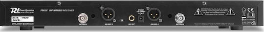 Power Dynamics PD632H Set Drahtlos Δυναμικό Mikrofon Handgemacht für Gesang