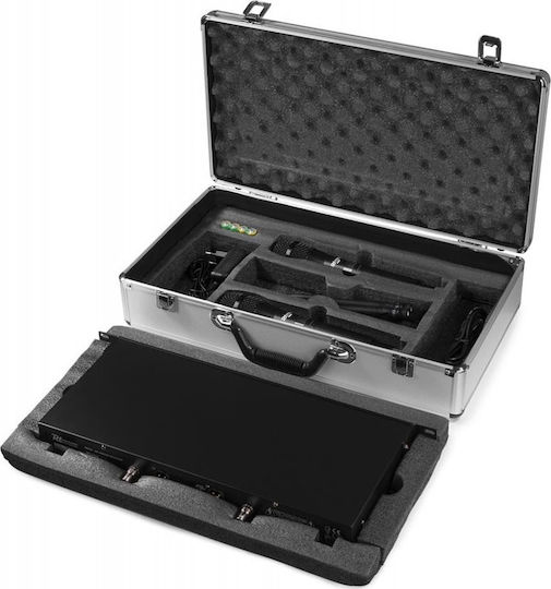 Power Dynamics PD632H Set Drahtlos Δυναμικό Mikrofon Handgemacht für Gesang