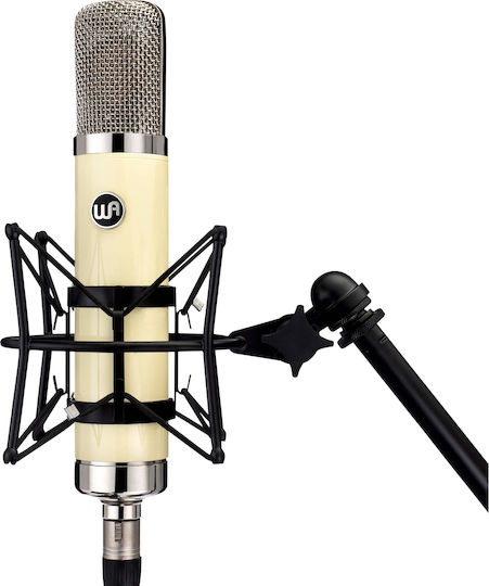 Warm Audio WA-251 Condenser Microphone Handmade for Vocals in Beige Color