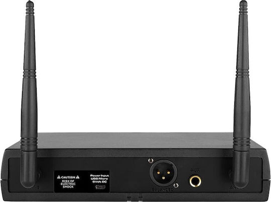 Vonyx WM61 Σετ Ασύρματο Δυναμικό Μικρόφωνο Χειρός για Φωνητικά