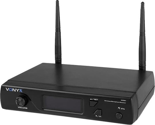 Vonyx WM61 Σετ Ασύρματο Δυναμικό Μικρόφωνο Χειρός για Φωνητικά