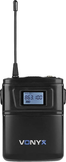 Vonyx WM61B Σετ Ασύρματο Πυκνωτικό Μικρόφωνο Κεφαλής για Φωνητικά