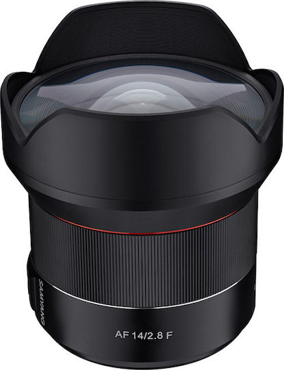 Samyang Full Frame Φωτογραφικός Φακός AF 14mm f/2.8 Wide Angle για Nikon F Mount Μαύρος