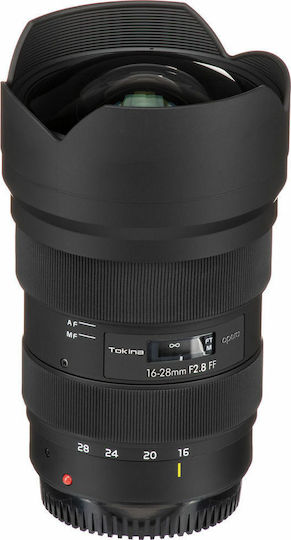 Tokina Full Frame Camera Lens Opera 16-28mm f/2.8 FF Wide Angle Zoom for Canon EF Mount Black