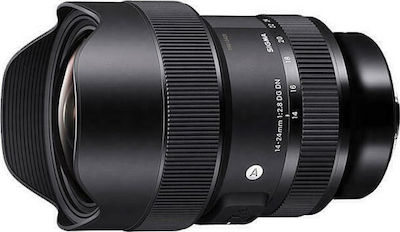 Sigma Full Frame Camera Lens 14-24mm f/2.8 DG HSM Art Wide Angle Zoom for Nikon F Mount Black