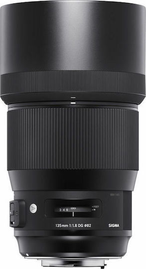 Sigma Full Frame Camera Lens 135mm f/1.8 DG HSM Art Telephoto for Sony E Mount Black