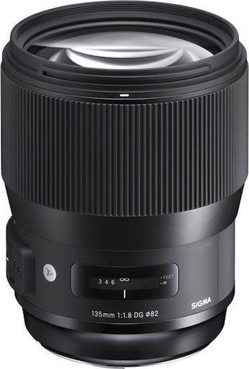 Sigma Full Frame Camera Lens 135mm f/1.8 DG HSM Art Telephoto for Sony E Mount Black