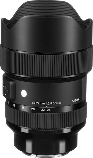 Sigma Full Frame Camera Lens 14-24mm f/2.8 DG DN Art Wide Angle Zoom for Leica L Mount Black