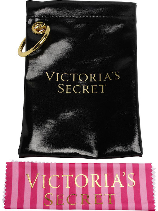 Victoria's Secret Γυναικεία Γυαλιά Ηλίου με Μαύρο Μεταλλικό Σκελετό και Γκρι Φακό VS0018 640