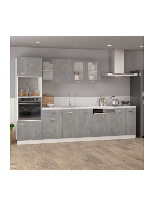 Schrank Wand Grey Concrete 39.5x31x60Stück