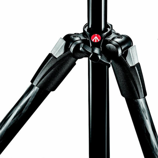 Manfrotto 290 Xtra Three-Section Carbon Fiber Camera Tripod with Ball Head