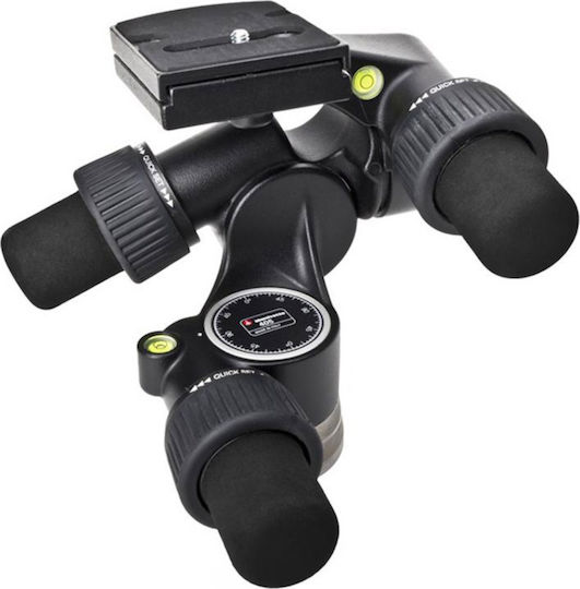 Manfrotto Geared Tripod Head, strong and lightweight alu Zubehör