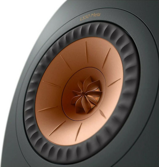 Kef LS50 Meta Pereche Boxe Hi-Fi Bookself 100W 2 Nr. de șoferi L20xA28.5xÎ30.2cm. Negru