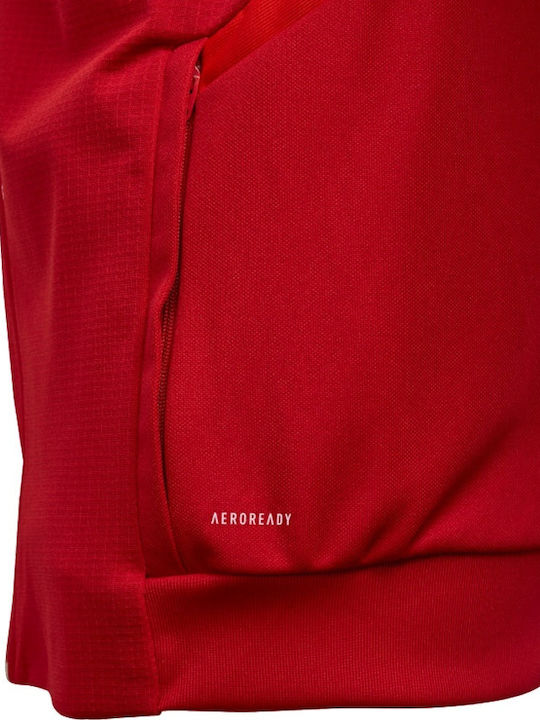 Sportlich Kinderstrickjacke Rot Tiro 19 Training