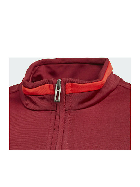 Athletic Kids Cardigan Red Tiro 19 Presentation