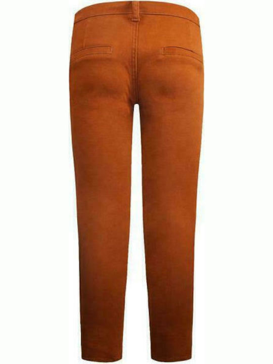 Energiers Kids' Fabric Pants Brown