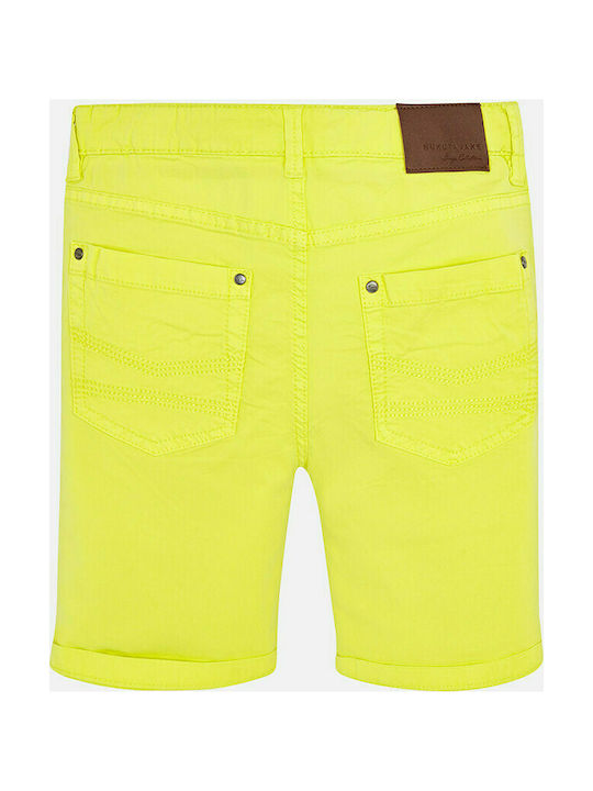 Mayoral Kids Shorts/Bermuda Fabric Yellow