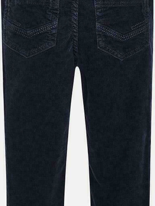 Mayoral Kids Fabric Trousers Black