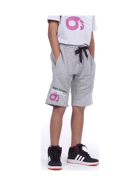 Body Action Kids Shorts/Bermuda Fabric Gray