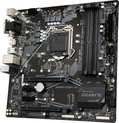Gigabyte B460M DS3H V2 (rev. 1.0) Motherboard Micro ATX με Intel 1200 Socket