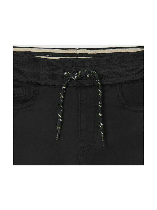 Mayoral Kids Shorts/Bermuda Fabric Black