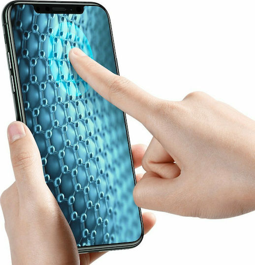 Baseus Fullscreen Curved 3D Vollflächig gehärtetes Glas (iPhone 11 Pro)