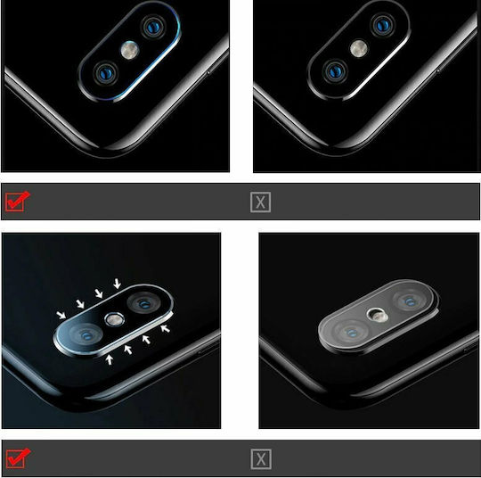 Wozinsky Lens Kameraschutz Gehärtetes Glas Transparent für das Galaxy M51