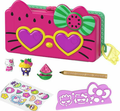 Mattel Miniature Toy Hello Kitty and Friends Mini Beach Playset Hello Kitty for 4+ Years