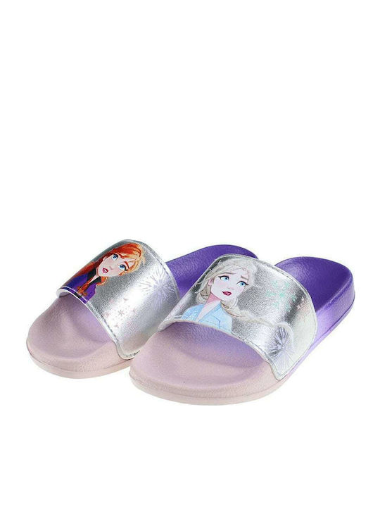 Детски джапанки тип флип-флоп Frozen Сребристи Frozen