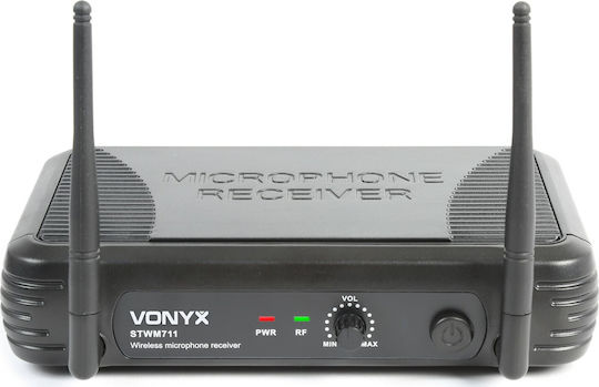 Vonyx STWM711 Drahtlos Δυναμικό Mikrofon Handgemacht für Gesang