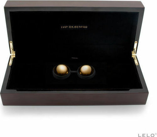 Lelo Luna Beads Bile vaginale Auriu