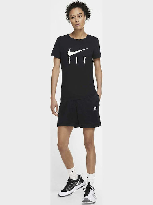 Swoosh Fly Women's Sporty Shorts Dri-Fit Black